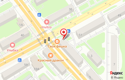 Киоск по продаже печатной продукции на улице Николаева на карте