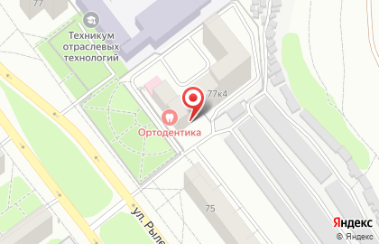 Магазин хозяйственных товаров Экономка-D на улице Рылеева на карте