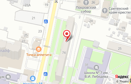 Киоск по продаже цветов в Ленинском районе на карте