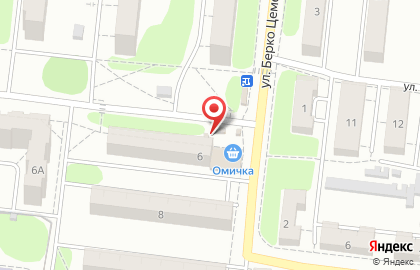 Магазин Бристоль экспресс на улице Берко Цемента на карте