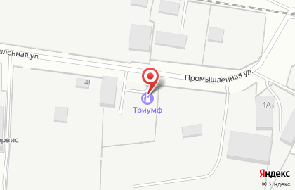 АЗС Триумф на карте