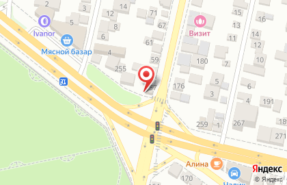 Продовольственный магазин на ул. Красных Партизан, 253 на карте