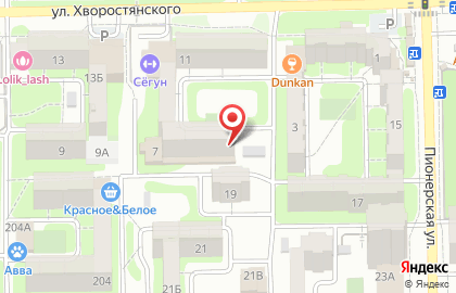 Аква Сервис на улице Хворостянского на карте