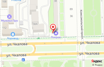 Парикмахерская Ёжик в Свердловском районе на карте