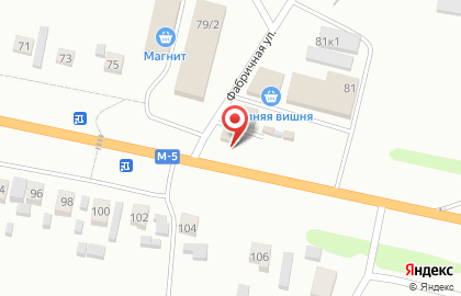 Магазин автозапчастей Перекресток в Пензе на карте