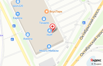 Магазин дверей Волховец на Октябрьском проспекте на карте