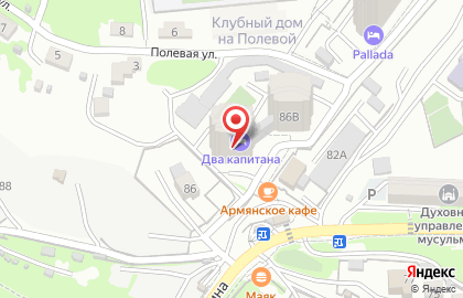 Продуктовый магазин во Владивостоке на карте