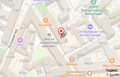 11Rooms Китай-город Почасовой отель на карте