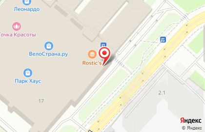 Ресторан быстрого питания Бургер Кинг в Сигнальном проезде на карте