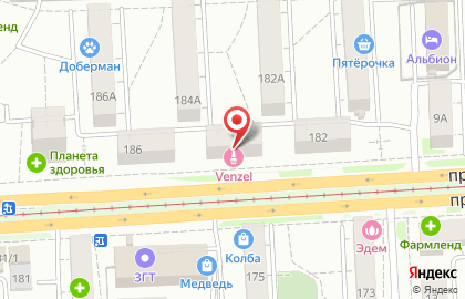 VENZEL маникюр и педикюр на проспекте Победы, 184 на карте