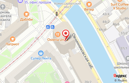 Компания Focused Photonics Inc. на Овчинниковской набережной на карте