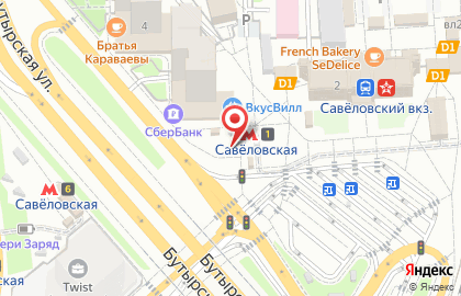 Связной на Савёловской на карте