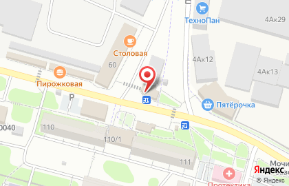 Кафе-столовая Кафе-столовая в Новосибирске на карте