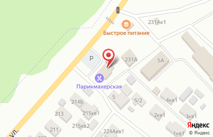 Магазин автозапчастей на Большой Красной, 231 на карте