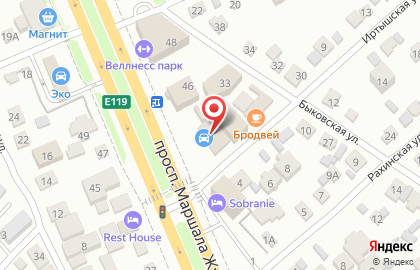 Мотосалон Байк-пост в Волгограде на карте