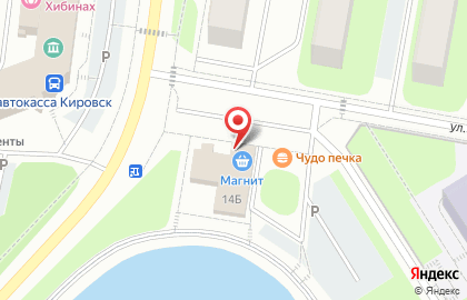 Супермаркет Магнит на Юбилейной улице на карте