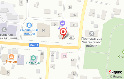 Прокуратура Улаганского района Республики Алтай на карте