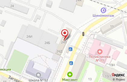 Торгово-сервисная компания Print-Line на улице Машиностроителей на карте