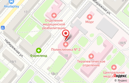 Сдобнофф на Набережной улице на карте