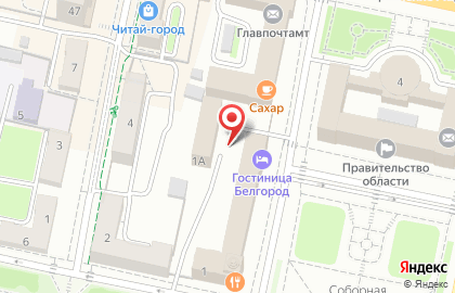 ОАО Банкомат, Московский Индустриальный Банк на Соборной площади на карте