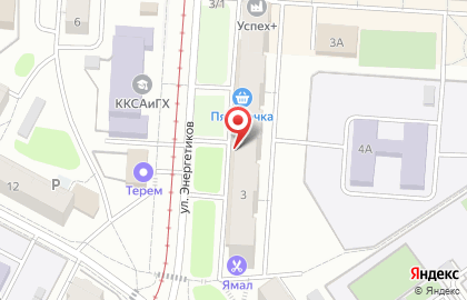 Таверна на улице Энергетиков на карте