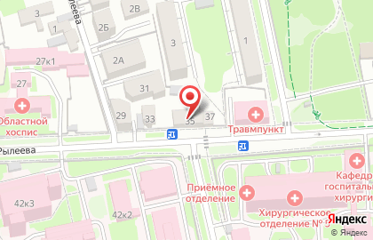 Магазин продуктов в Ленинском районе на карте