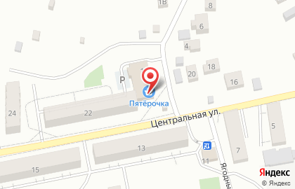 Супермаркет Пятёрочка на Цветочной улице на карте
