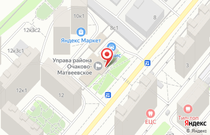 Сайт органов местного самоуправления муниципального округа Очаково-Матвеевское на карте