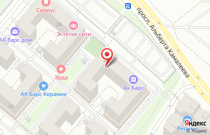 Кредит-центр на проспекте Альберта Камалеева на карте
