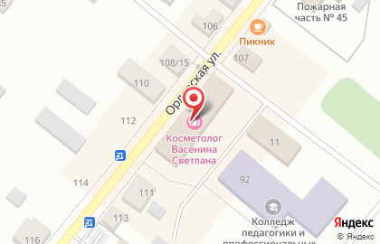 Салон связи Tele2 на Орловской улице на карте