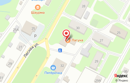 Кафе Лагуна в Великом Новгороде на карте