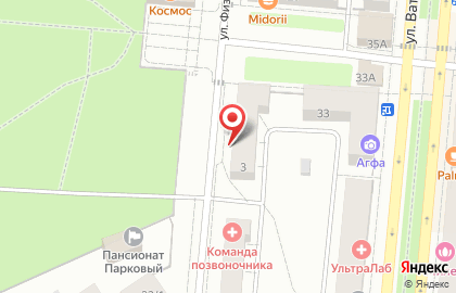 Туристическое агентство Anex Tour на улице Физкультурников на карте
