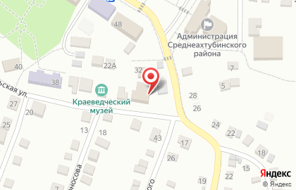 Отдел вневедомственной охраны при УВД Среднеахтубинского района на карте