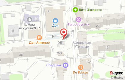 Киоск по продаже фруктов и овощей в Воронеже на карте