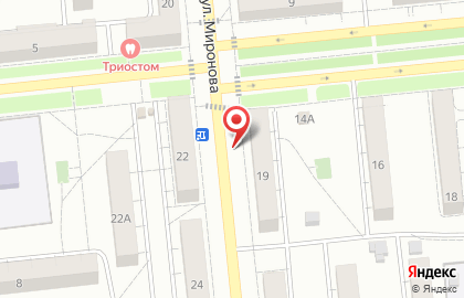 Мир цветов на улице Миронова на карте