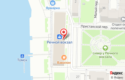 Туристическая фирма ТрансТурСервис в Томске на карте