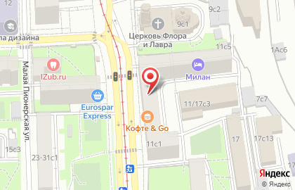 Аптека Ригла на Дубининской улице на карте