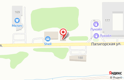 Магазин и автосервис VIRBACauto на Пятигорской улице на карте
