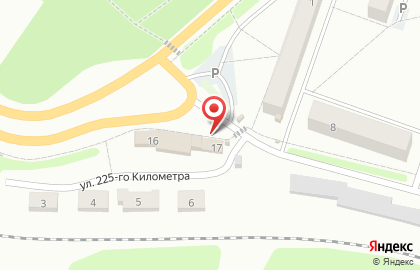 Магазин одежды на ул. 225 км, 17 на карте