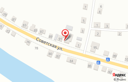 Супермаркет Фасоль на Советской улице на карте