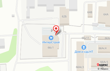 Гипермаркет строительных и отделочных материалов ИнтерСтрой на Черноисточинском шоссе на карте
