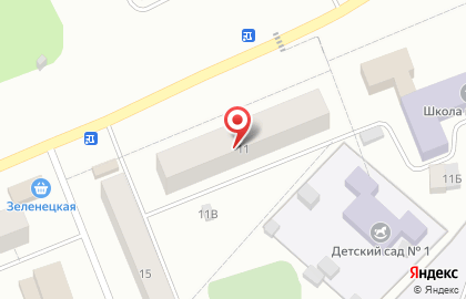 Дева на карте