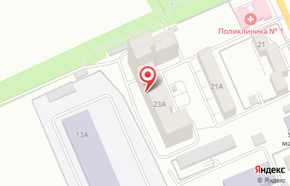 Автомат по продаже питьевой воды Живая Вода в Центральном районе на карте