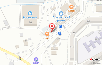 Магазин разливного пива на улице Невельского на карте