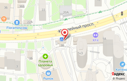 ОАО Лето Банк на Юбилейном проспекте на карте