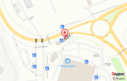 Продуктовый магазин в Красноярске на карте
