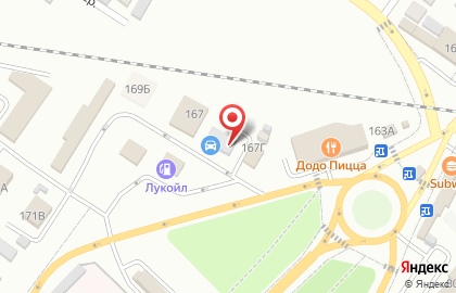 Автосервис Старт на улице Дзержинского на карте