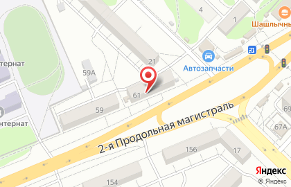 Магазин автозапчастей в Волгограде на карте