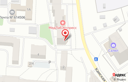 Супермаркет Алексеевский на Камской улице на карте