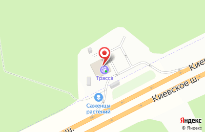 АЗС Трасса на Киевском шоссе на карте